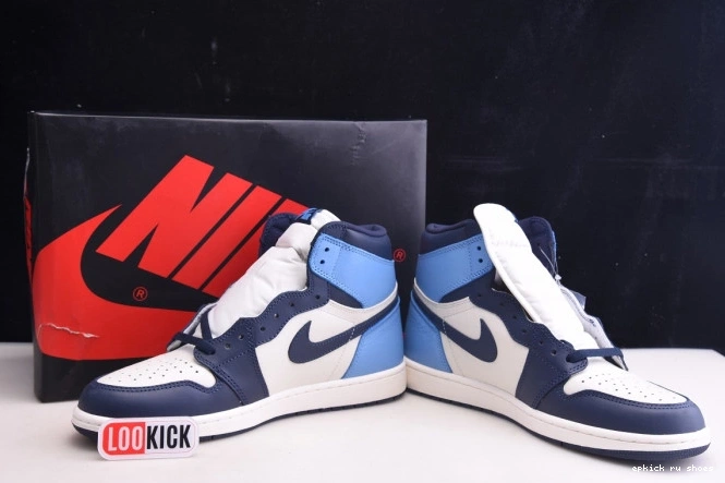 Rep High Air 555088-140 1 Obsidian OG Retro Jordan 0725